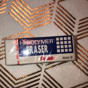 Pentel Eraser white Hipolymer